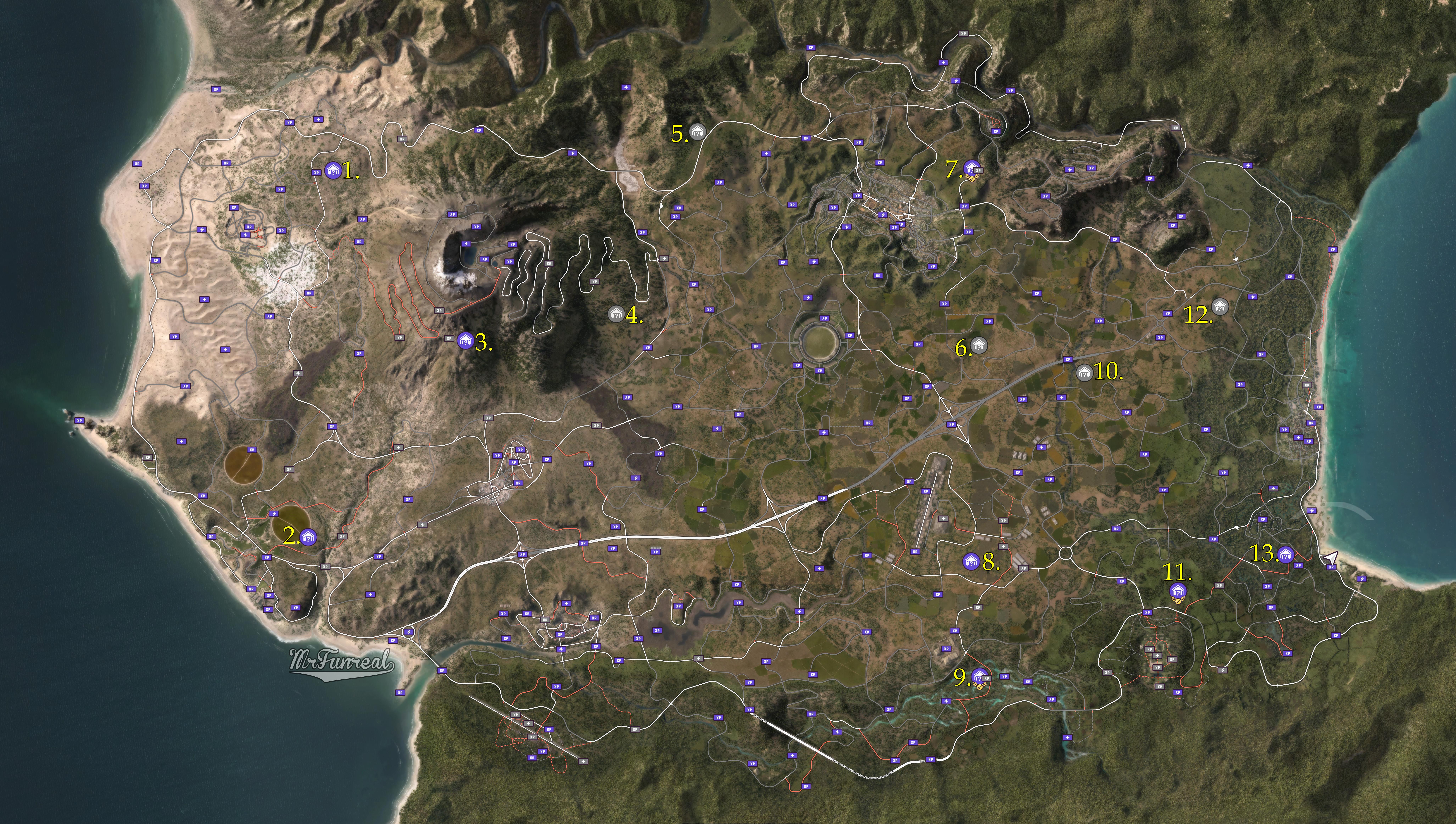 High Resolution Map 1